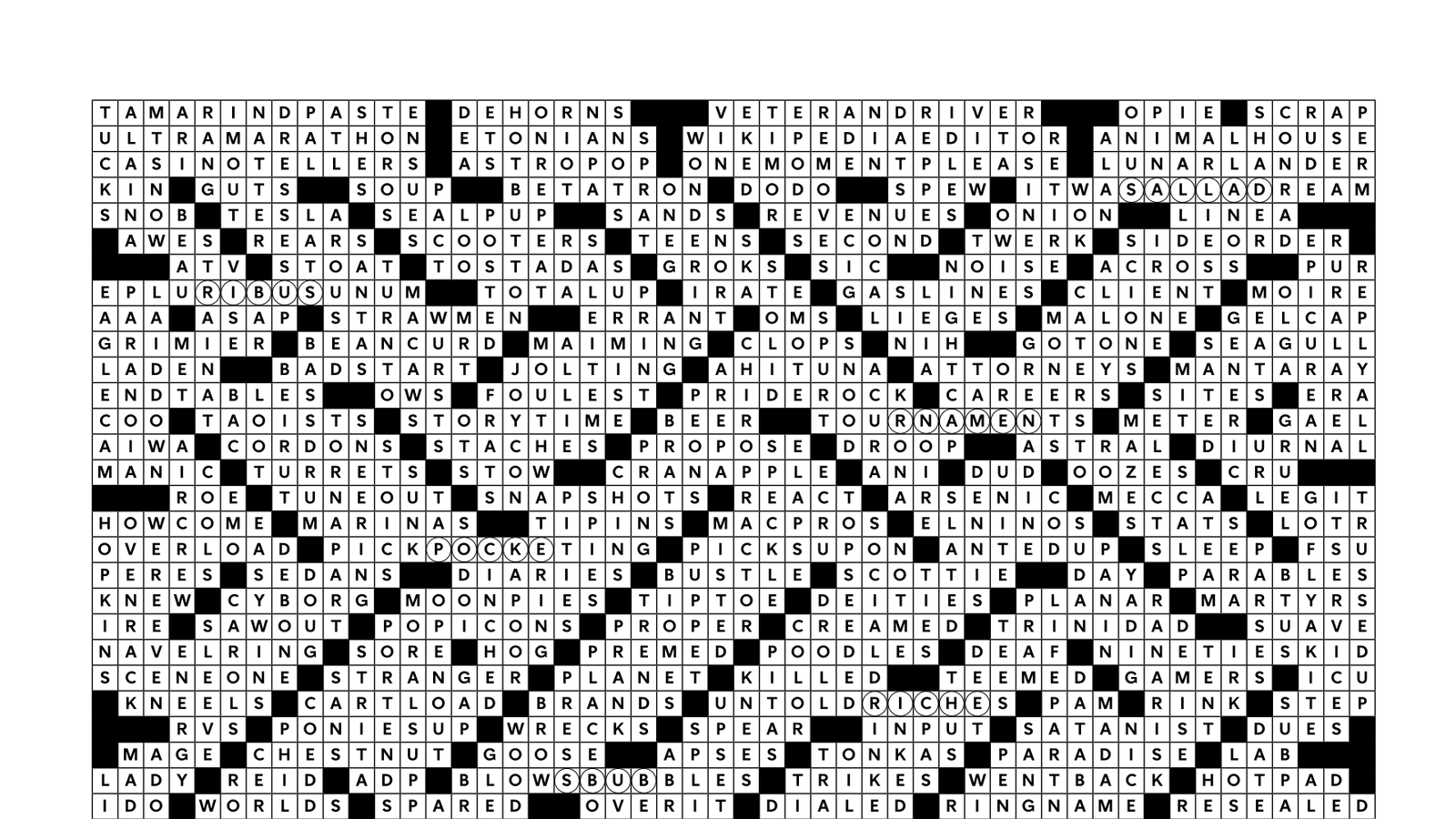 Puzzle Mania Super Mega Crossword Answers The New York Times