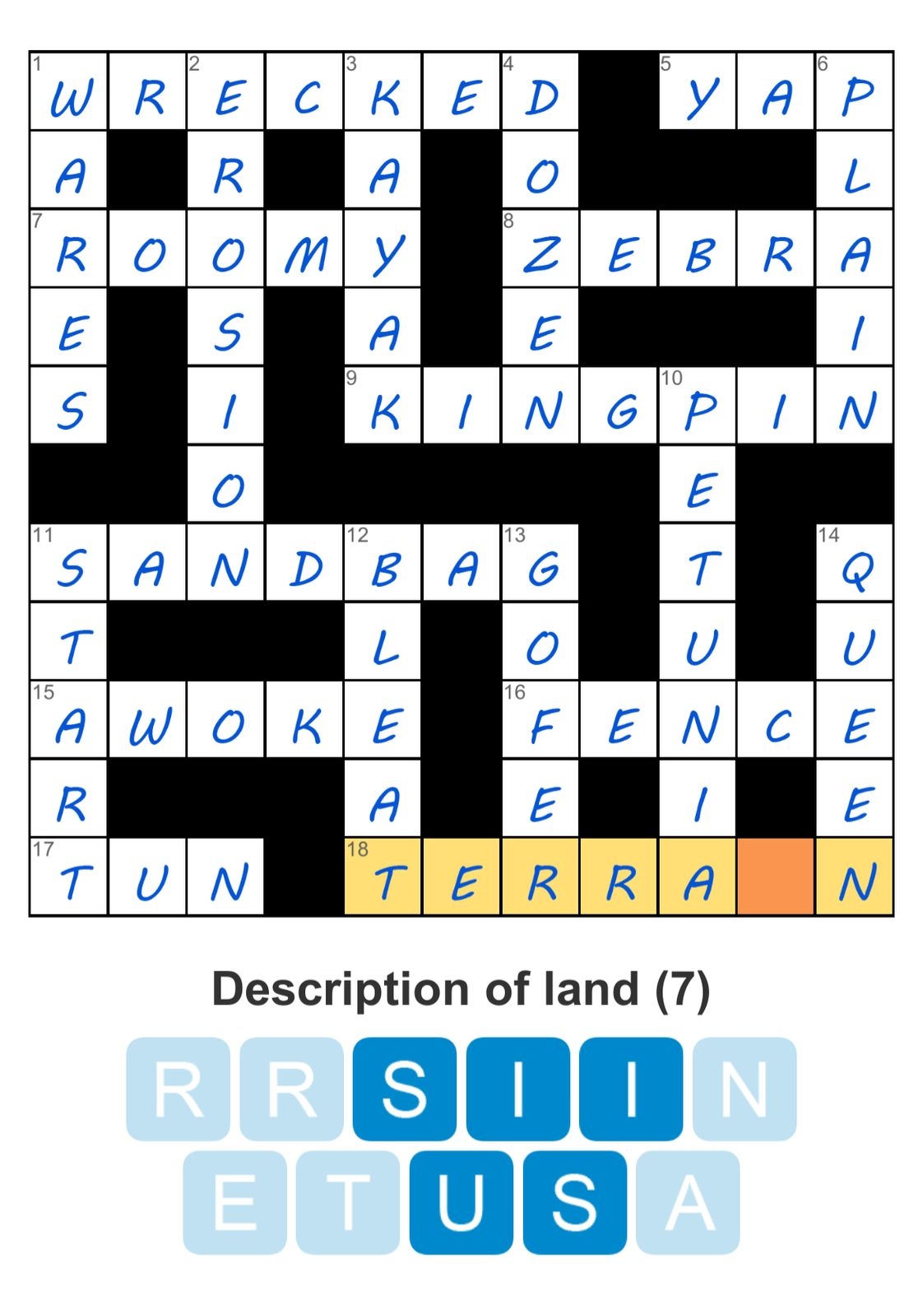 Puzzle Page Crossword April 17 2025 Answers Qunb