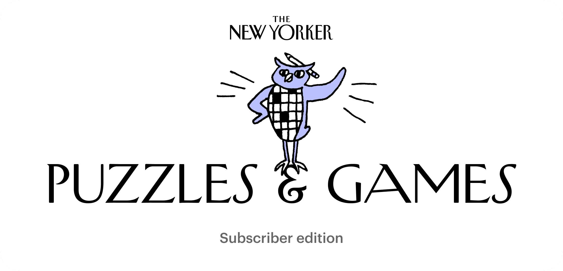 Puzzles Games The New Yorker