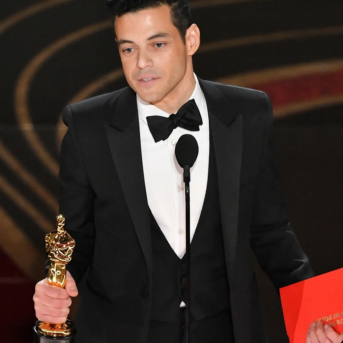 Rami Malek Wins Best Actor Oscar For Bohemian Rhapsody Oscars 2019 The Guardian