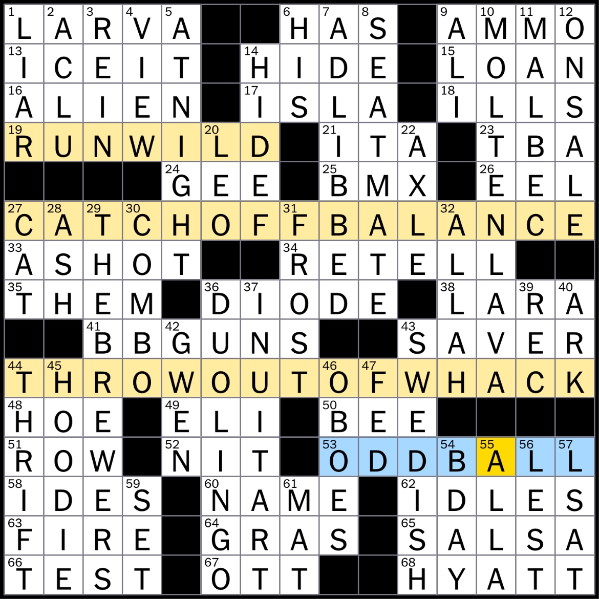 Rex Parker Does The NYT Crossword Puzzle Because Freedom Can t Protect Itself Org WED 11 22 23 Constellation Whose Mane And Shoulders Are Known As the Sickle 13th Or 15th Days On