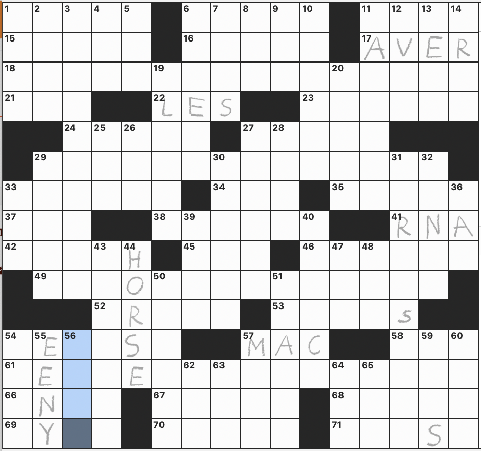 Rex Parker Does The NYT Crossword Puzzle Big Shot On The Internet TUE 4 1 25 Publication Where This Puzzle Might Be Found Chewing Gum Brand With Red White And Blue Packaging Letter Between gee And eye Religion With 100 000 Public 