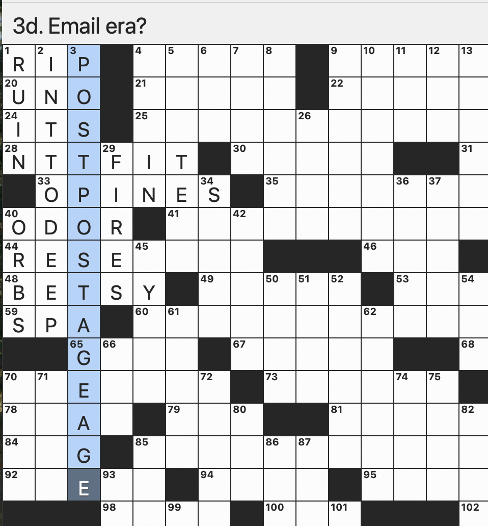 Rex Parker Does The NYT Crossword Puzzle Juvenile Locust SUN 4 20 25 Peach Or Plum Botanically Little Flap Maybe Hotheaded Liberal Politico Who s Eager To Hear Dam Near