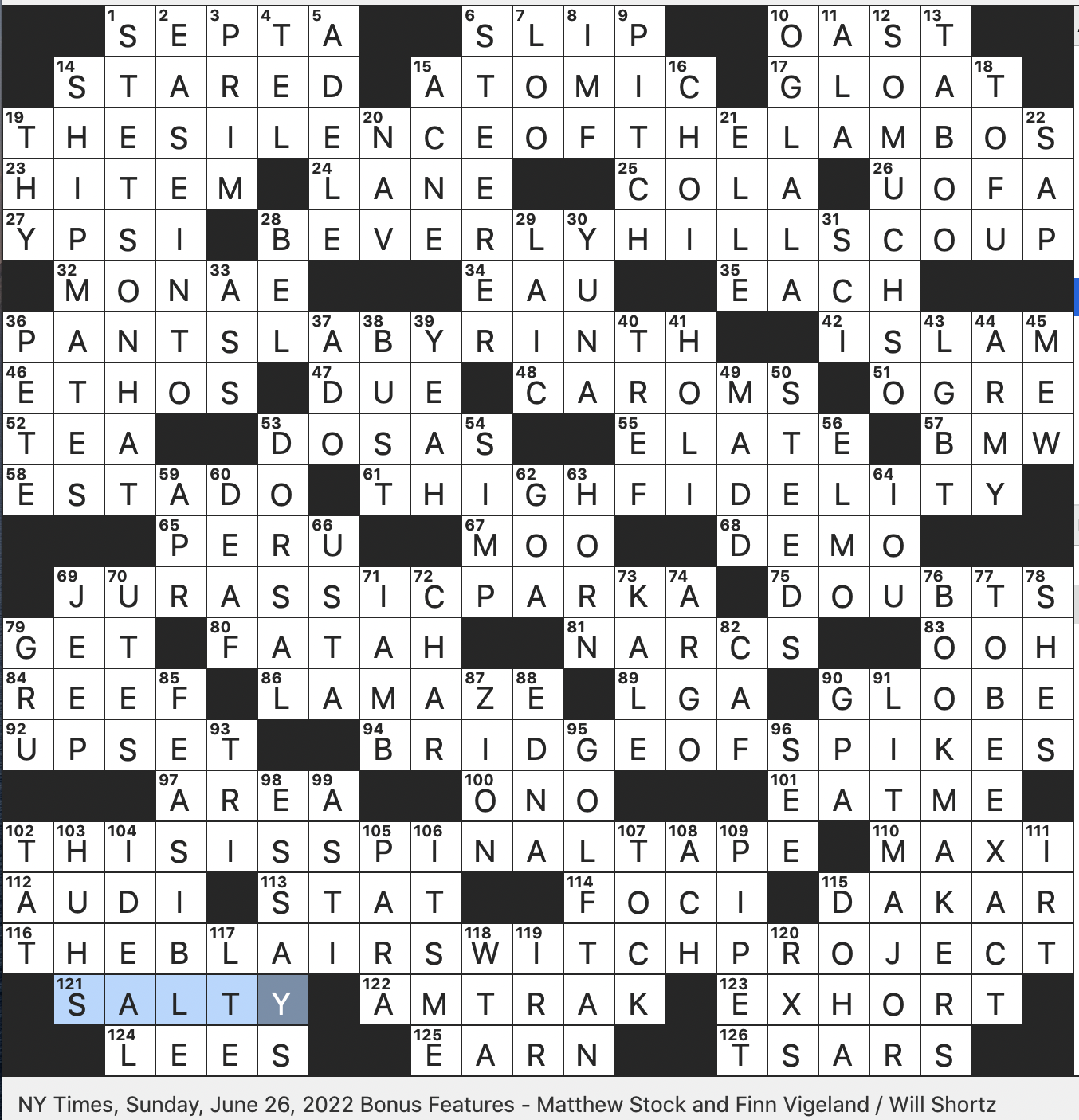 Rex Parker Does The NYT Crossword Puzzle One named Singer With The 2016 Hit Crush SUN 6 26 22 City That Neighbors Ann Arbor For Short Cry From A Boxing Coach