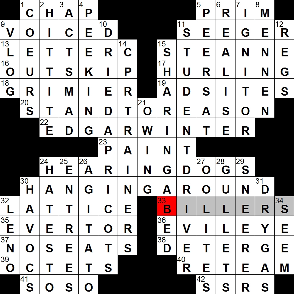 Rex Parker Does The NYT Crossword Puzzle Patroness Of Qu bec SAT 6 29 13 Rocker With The 1973 1 Hit Frankenstein Arrangement Of Atoms In A Crystal Structure Muscle That Rex Parker Does The NYT Crossword Puzzle Patroness Of Qu bec SAT 6 29 13 Rocker With The 1973 1 Hit Frankenstein Arrangement Of Atoms In A Crystal Structure Muscle That