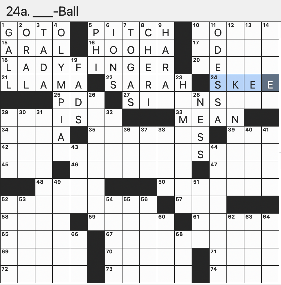 Rex Parker Does The NYT Crossword Puzzle Prohibited In Islam TUE 5 5 26 MLB Stadium Demolished In 2009 Flightless Bird From South America Intermittently Offered Fast food Pork Sandwich 