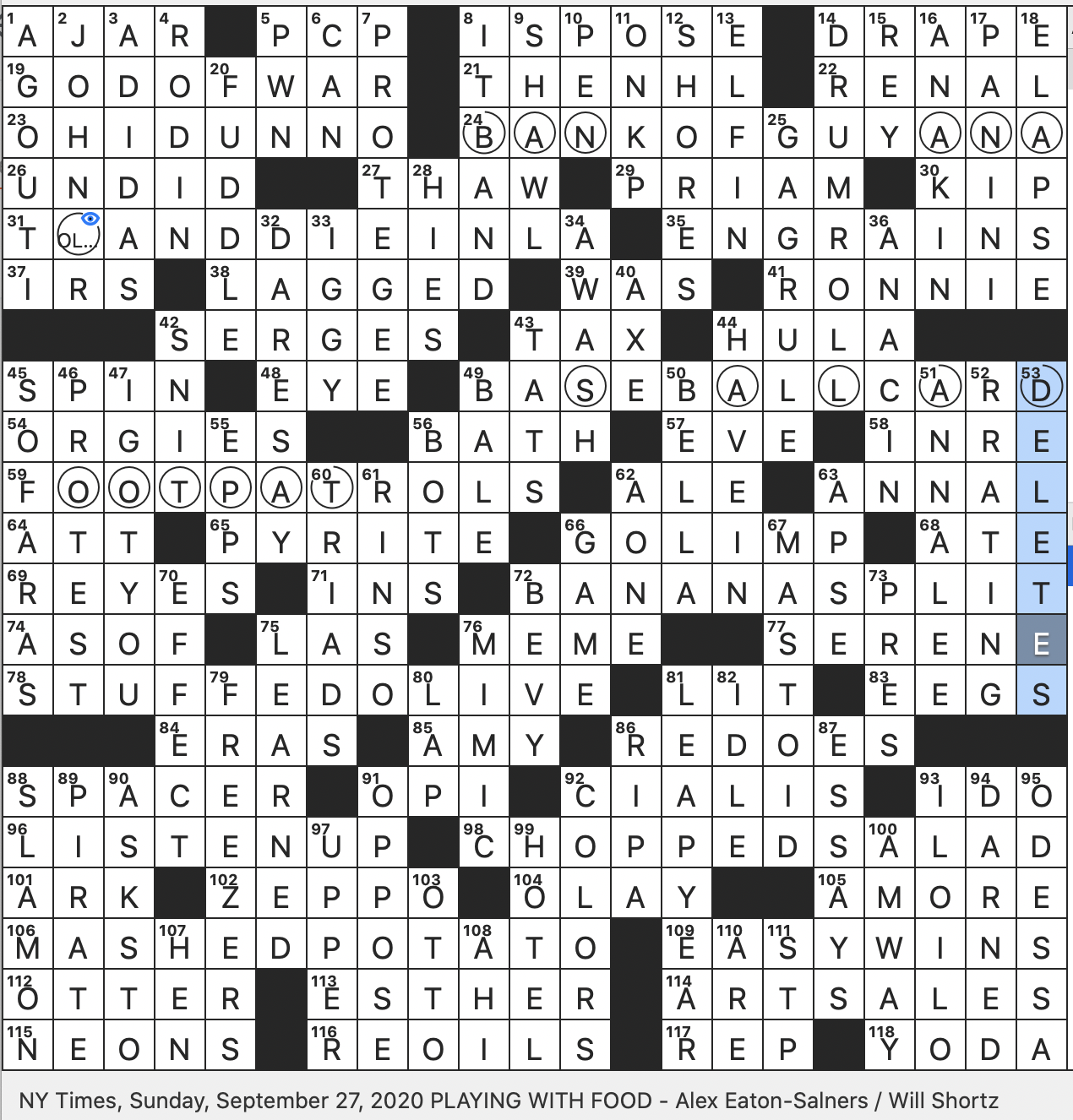 Rex Parker Does The NYT Crossword Puzzle Silver Screen Actress Known As British Bombshell SAT 9 27 20 Philippine Port With Reduplicative Name Bony Projection Found Just Behind Ear Father