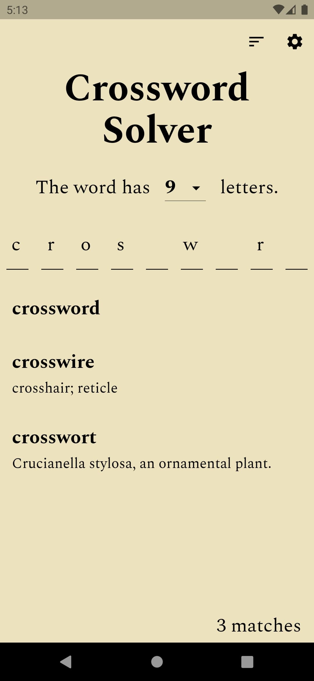 Samwilkinson dev Crossword Solver Samwilkinson dev Crossword Solver