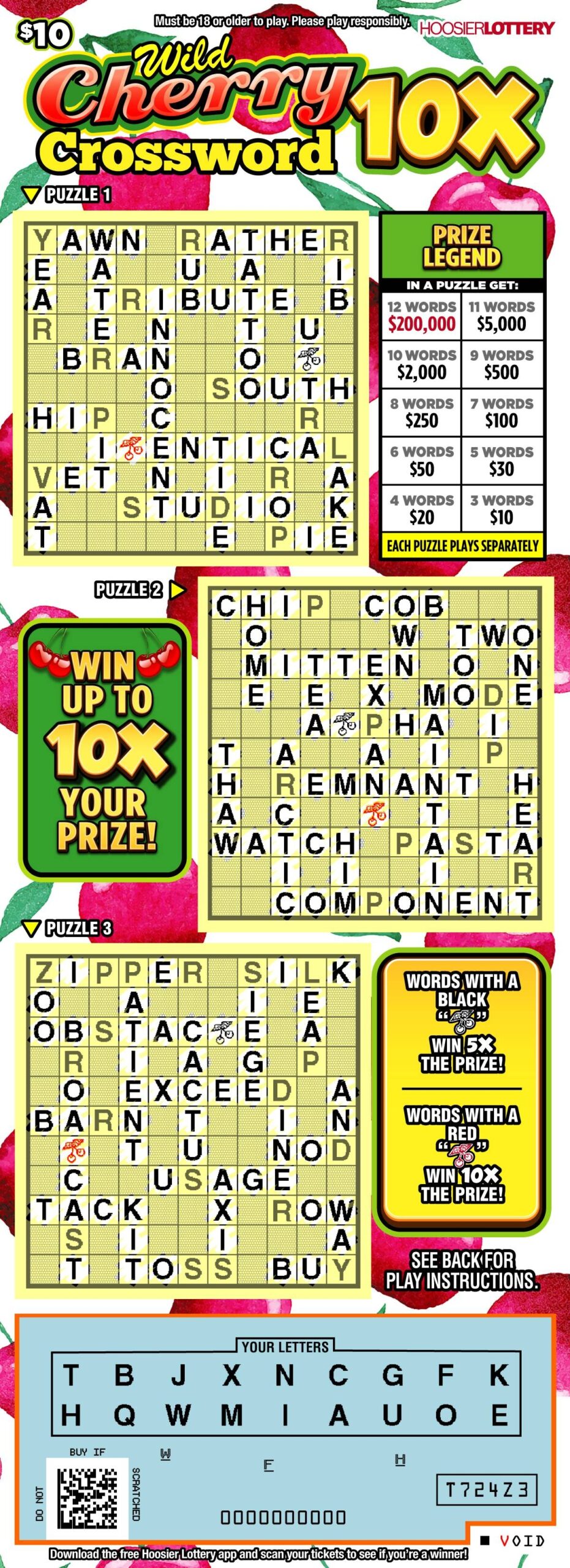 Scratch offs Hoosier Lottery Hoosier Lottery