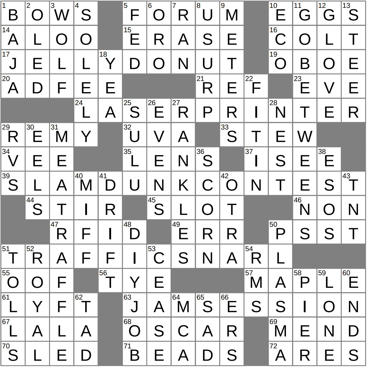 Screen On Some Handheld Games For Short Crossword Clue Archives LAXCrossword