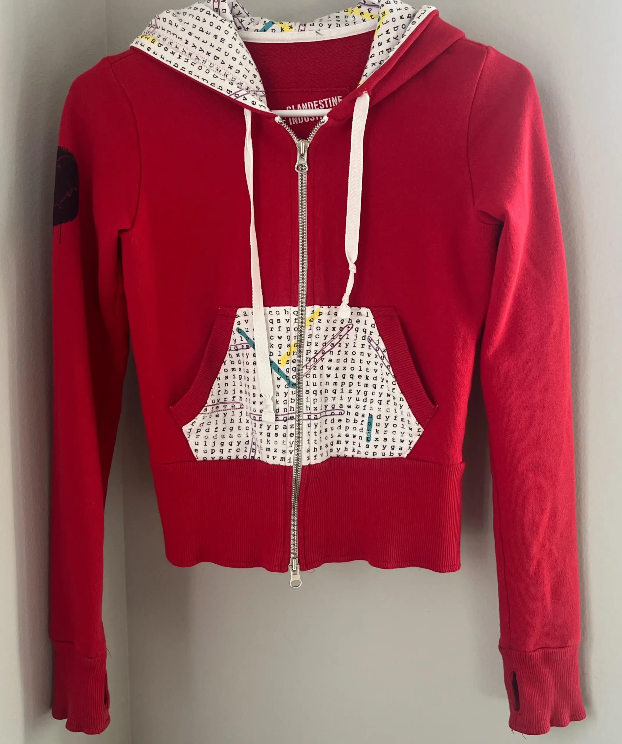 Selling My Crossword Clandestine Hoodie Size Small R FallOutBoy