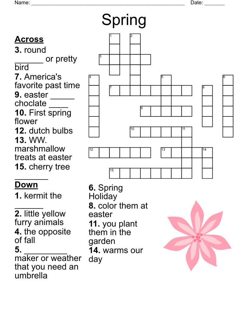 Slips And Falls Crossword WordMint