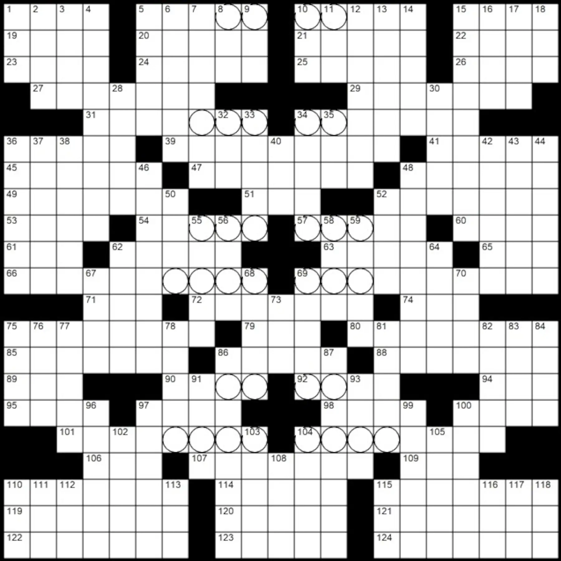 Solution To Evan Birnholz s June 7 Crossword Split Seconds The Washington Post