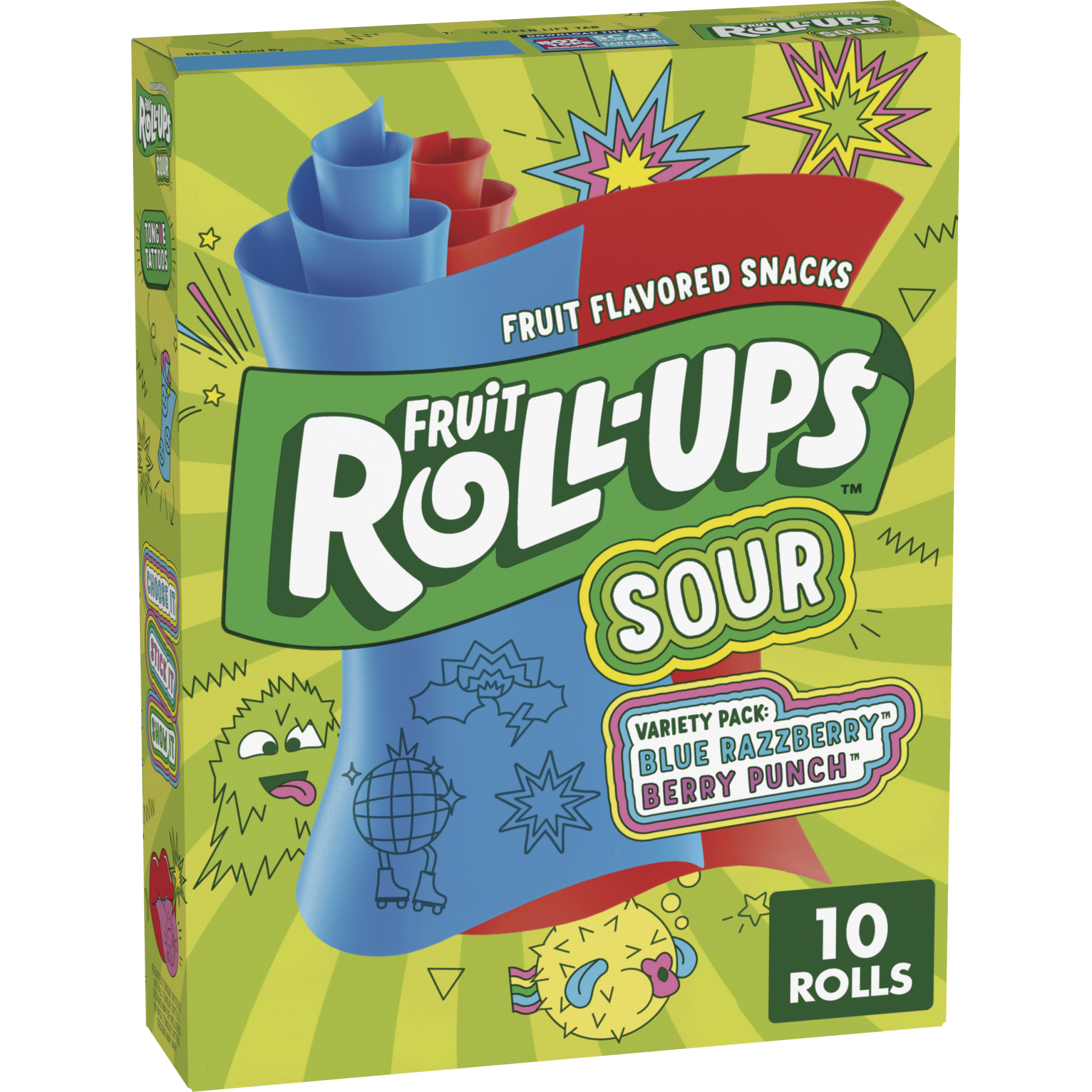 Sour Fruit Roll ups