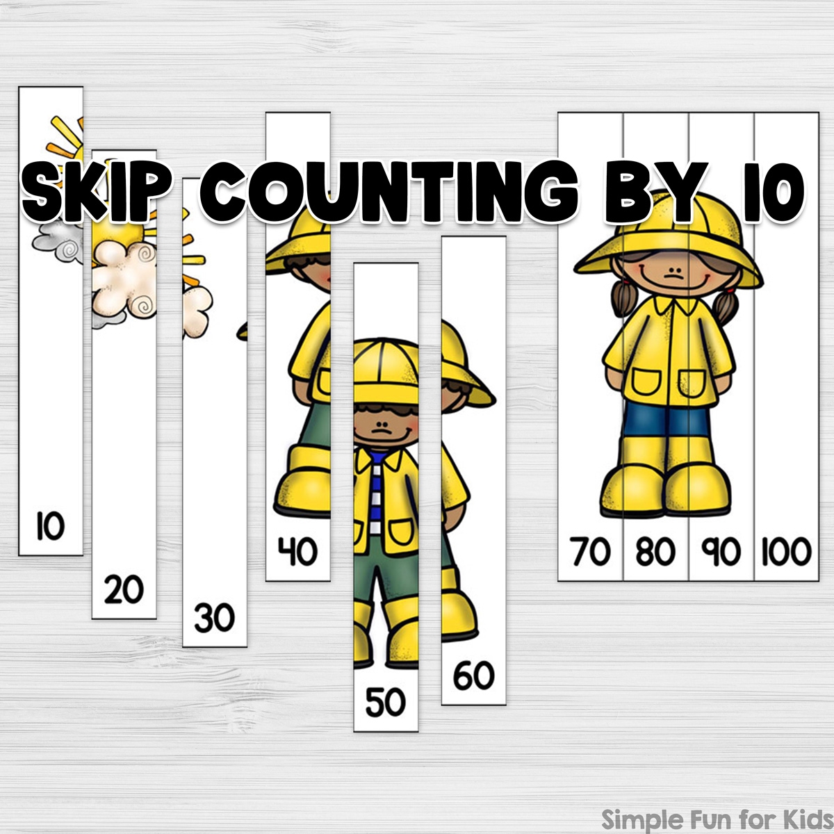 Spring Puzzles Simple Fun For Kids