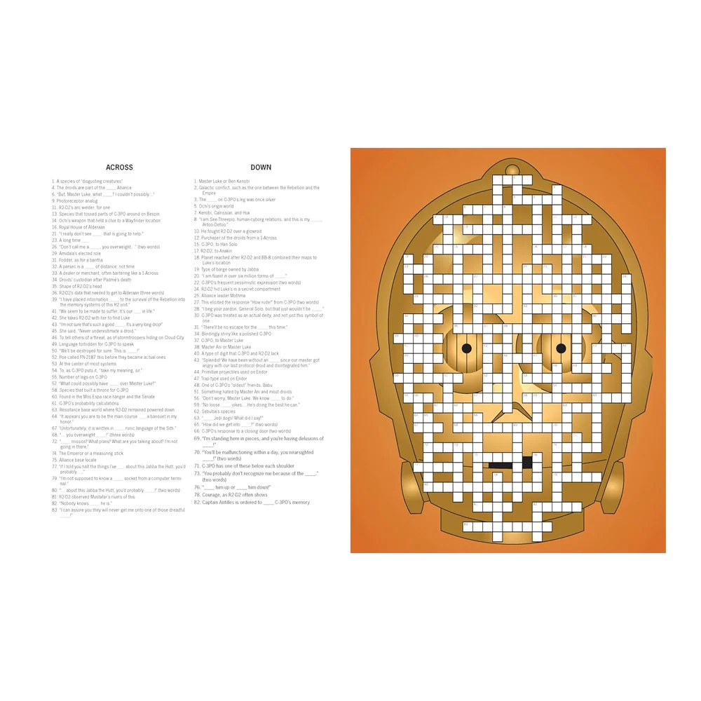 STAR WARS CROSSWORD PUZZLES Academy Museum Store