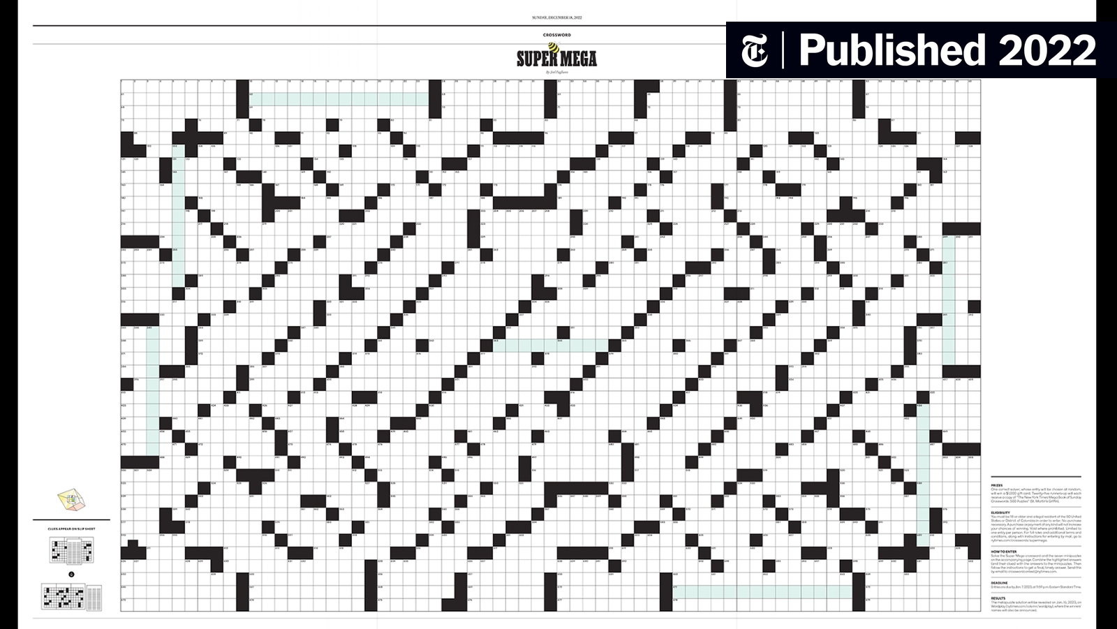 Super Mega 2022 Clues The New York Times