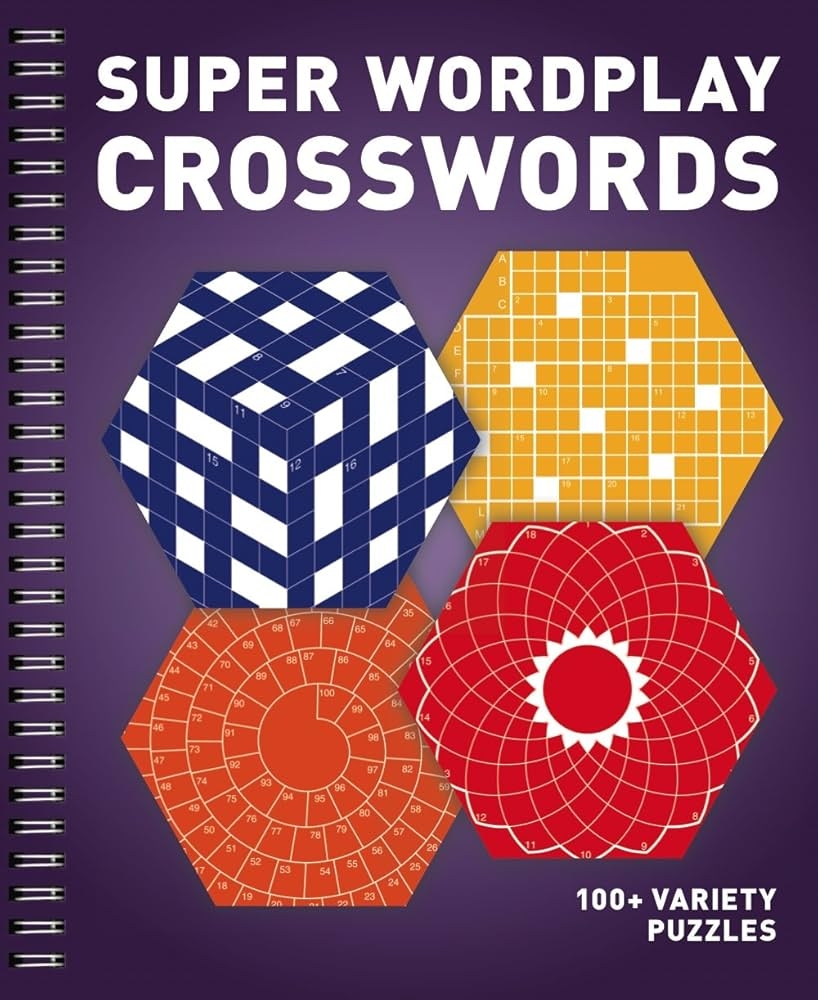 Super Wordplay Crosswords 100 Variety Puzzles Penny Publications LLC 9781454927433 Amazon Books