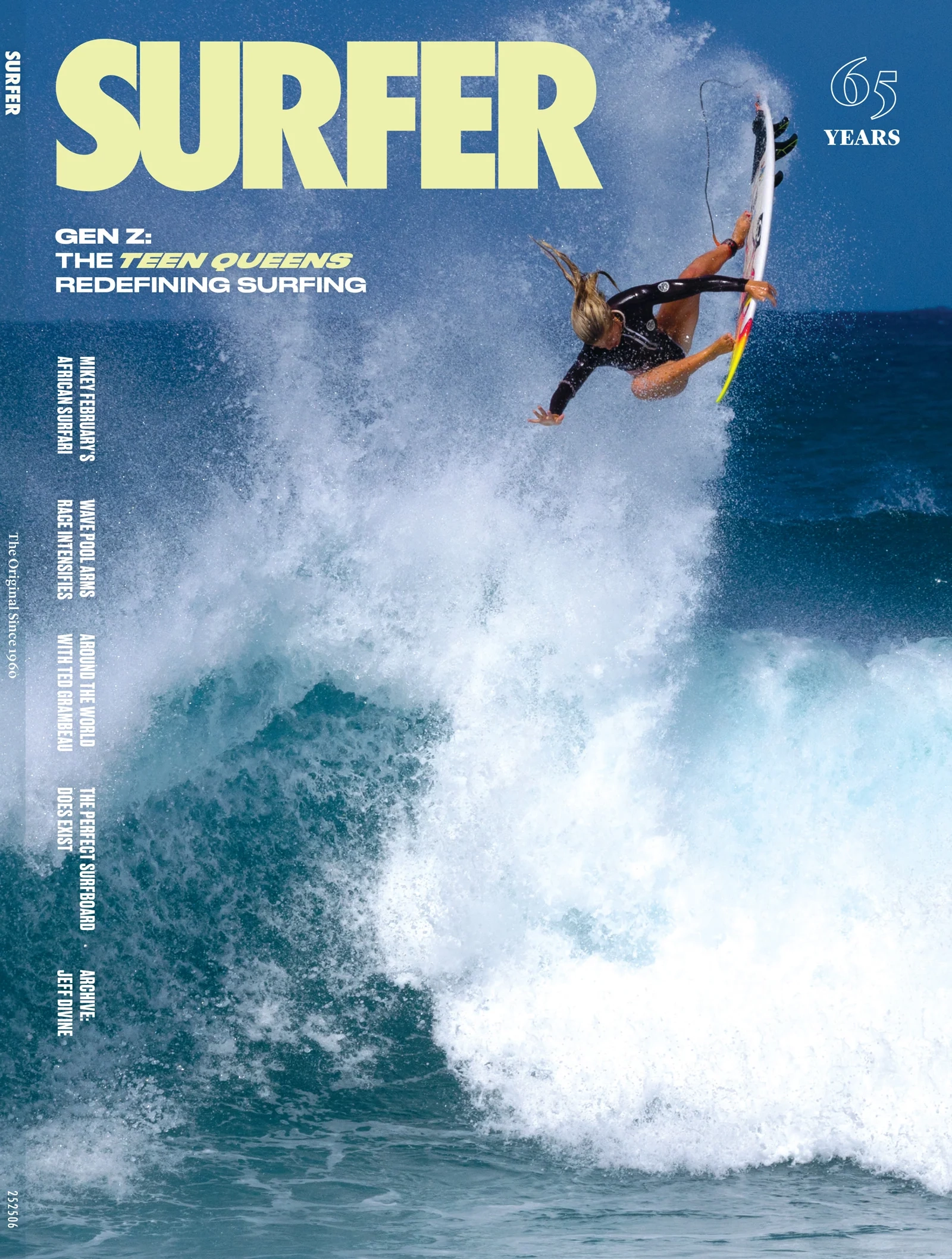 SURFER 2025 Gen Z Teen Queens Redefining Surfing 65th Anniversary Magazine Shop US