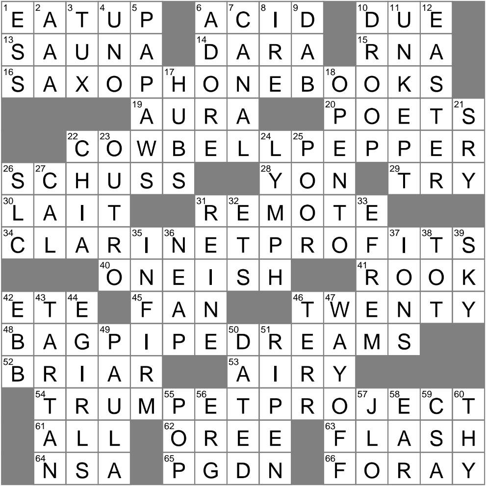 Surfer s Gadget Crossword Clue Archives LAXCrossword