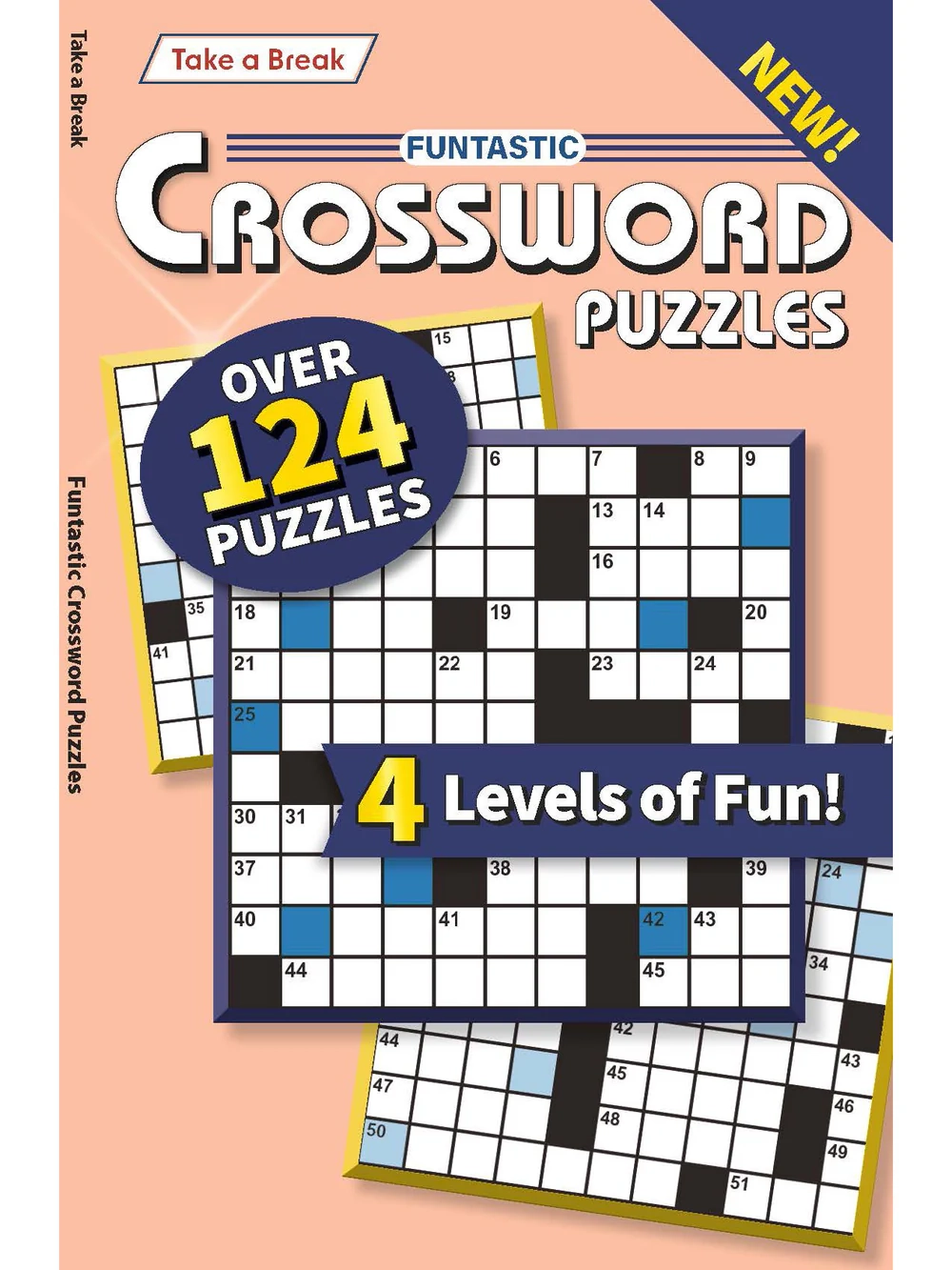 Take A Break Funtastic Crossword 26 05 08 Over 124 Puzzles 4 Level Magazine Shop US