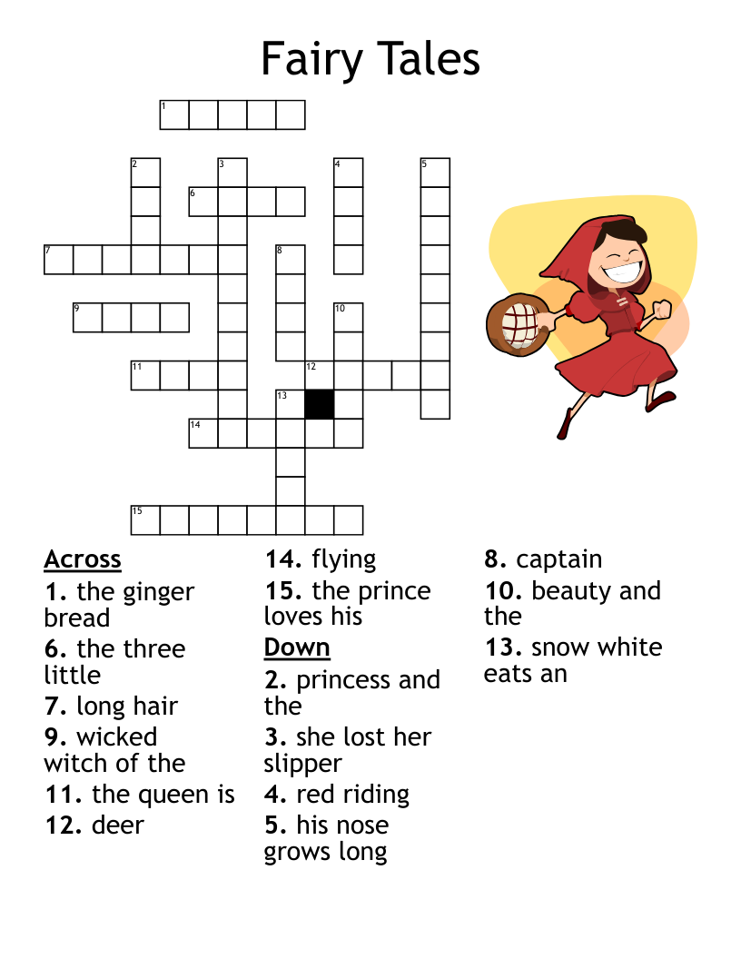 Tale Dark And Grimm Crossword WordMint