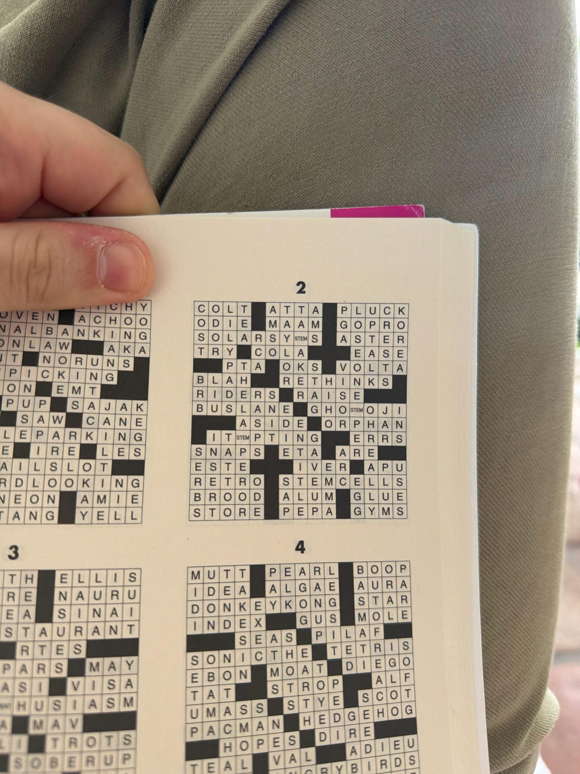The Crossword I m Working On Expects Me To Know That I Need To Write Multiple Letters In One Square R mildlyinfuriating