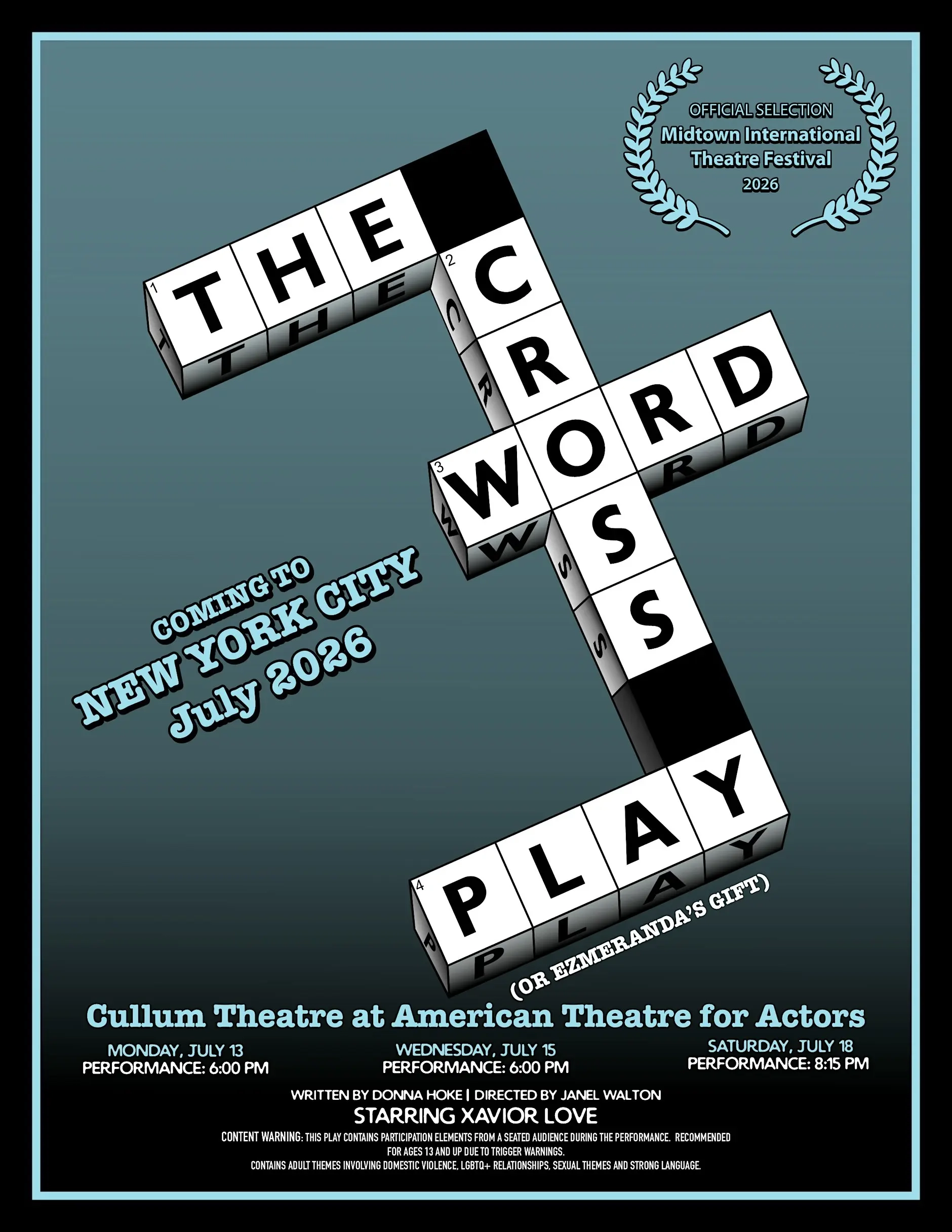 The Crossword Play Or Ezmeranda s Gift Tickets Multiple Dates Eventbrite