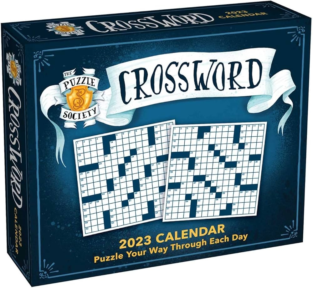 The Puzzle Society Crossword 2023 Day to Day Calendar Puzzle Your Way Through Each Day The Puzzle Society Amazon sg Books