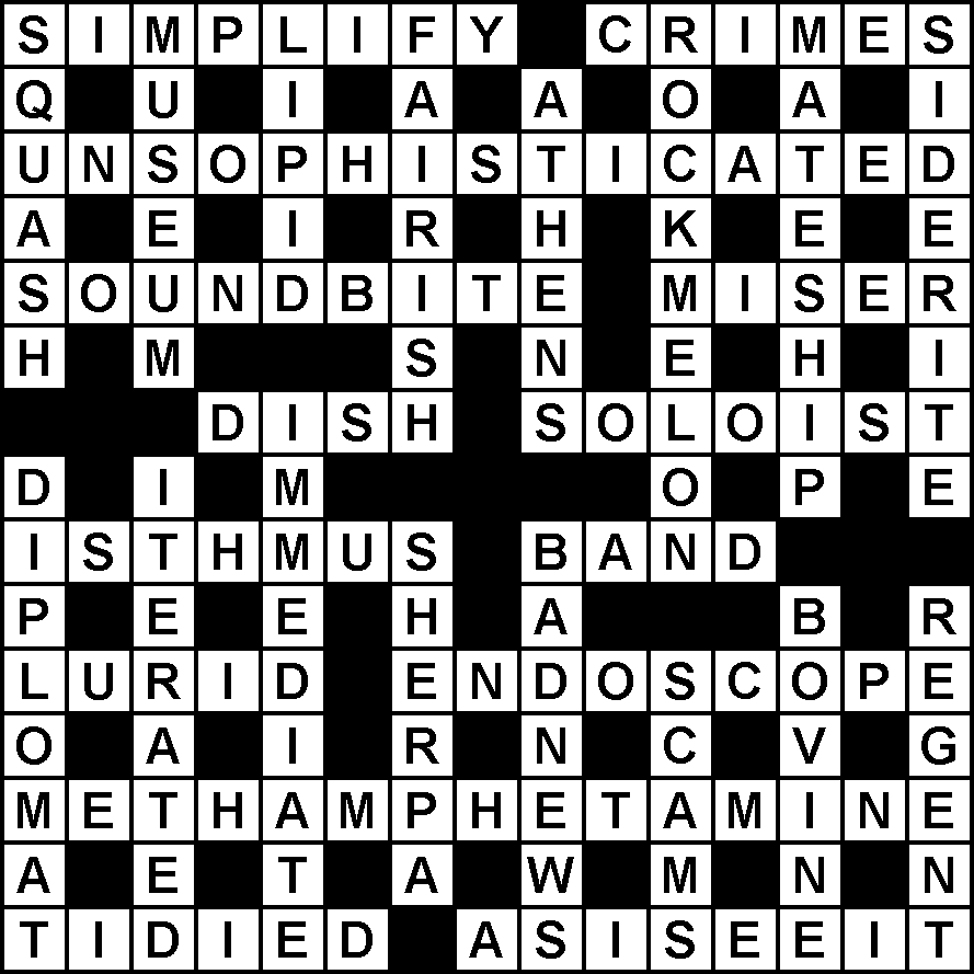 The Stickler Weekly 51 Solution Australian Crosswords