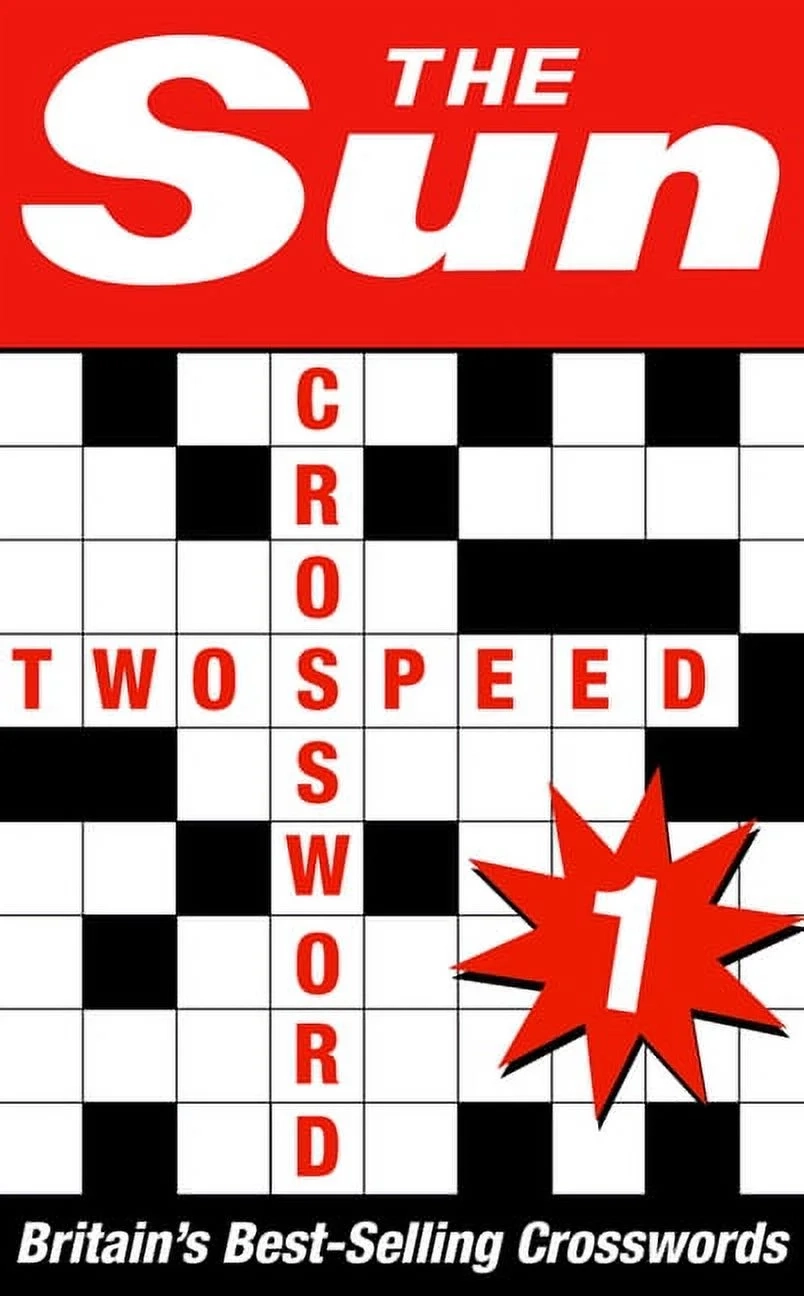 The Sun Two speed Crossword Book 1 80 Two in one Cryptic And Coffee Time Crosswords Paperback Walmart