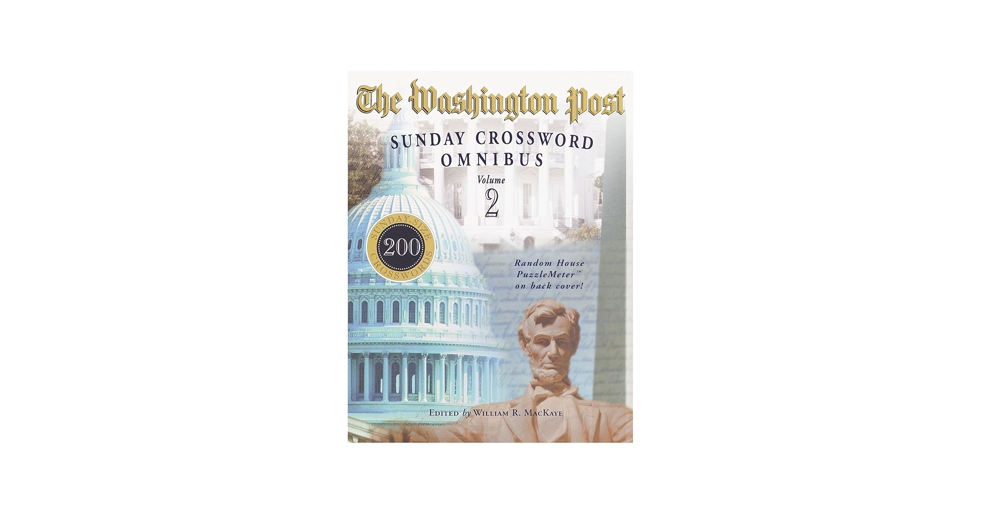 The Washington Post Sunday Crossword Omnibus Volume 2 Mackaye William R 9780812934410 Amazon Books