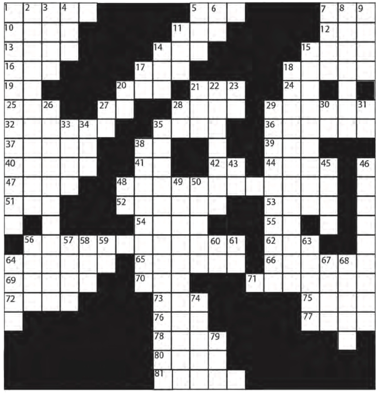 The Waste Land Crossword By Marianne Huntington Epiphany Magazine