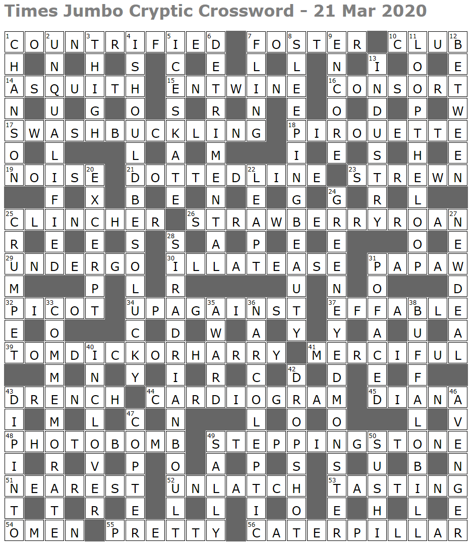 Times Jumbo Cryptic Crossword 1430 Lucian Poll s Web Ramblings
