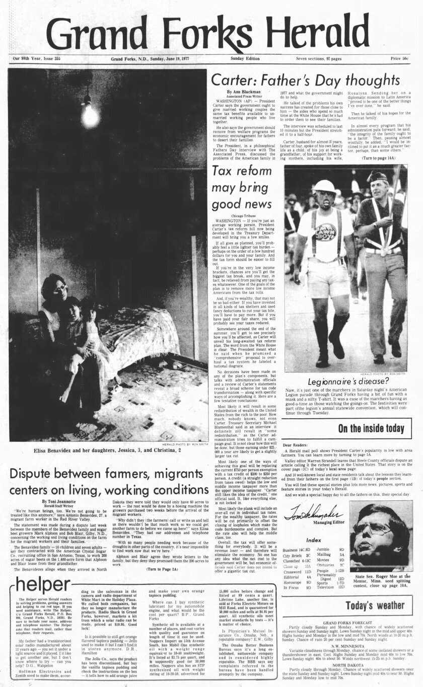 Today In History June 19 1977 Pucker Power Needed In Mentor Minn For Watermelon Seed Spitting Contest Grand Forks Herald Grand Forks East Grand Forks News Weather Sports