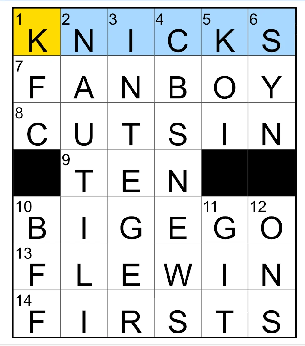 Today s NYT Mini Crossword Answers For Saturday April 11