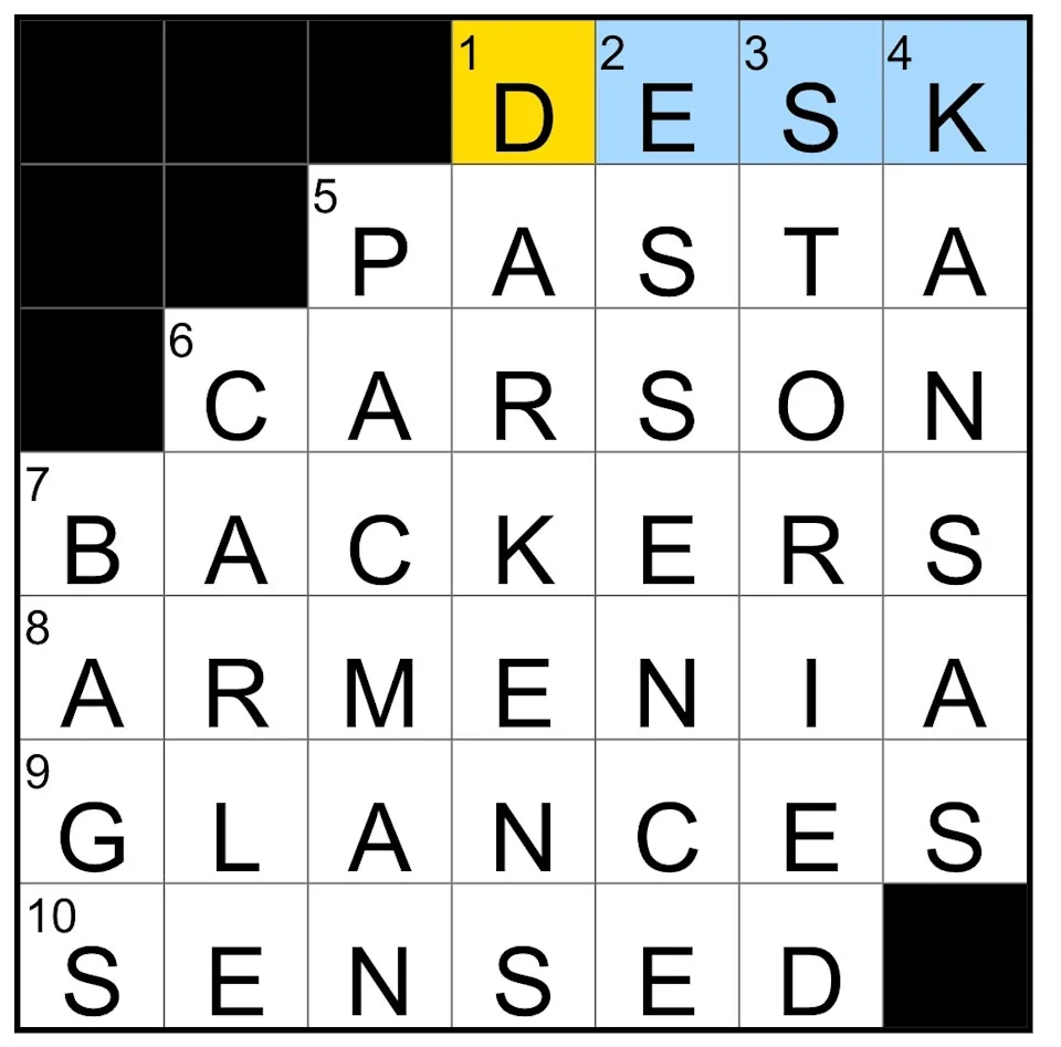 Today s NYT Mini Crossword Answers For Saturday Feb 1