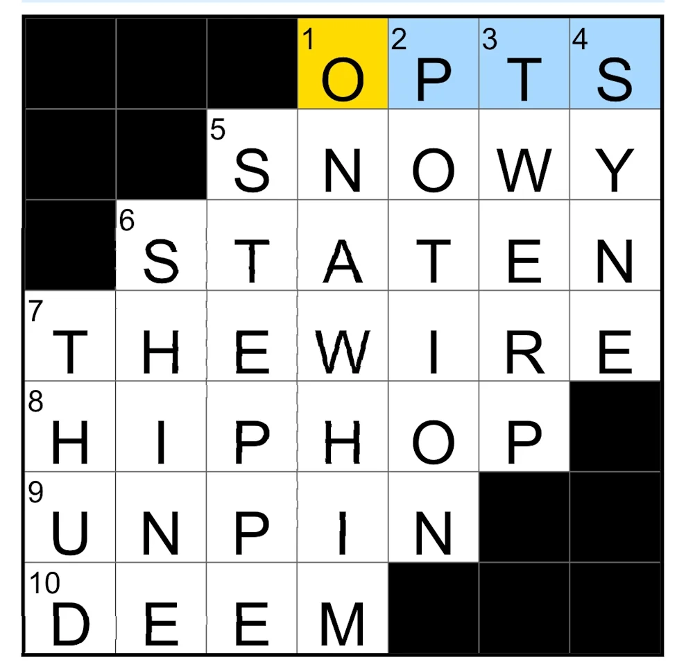 Today s NYT Mini Crossword Answers For Saturday March 28