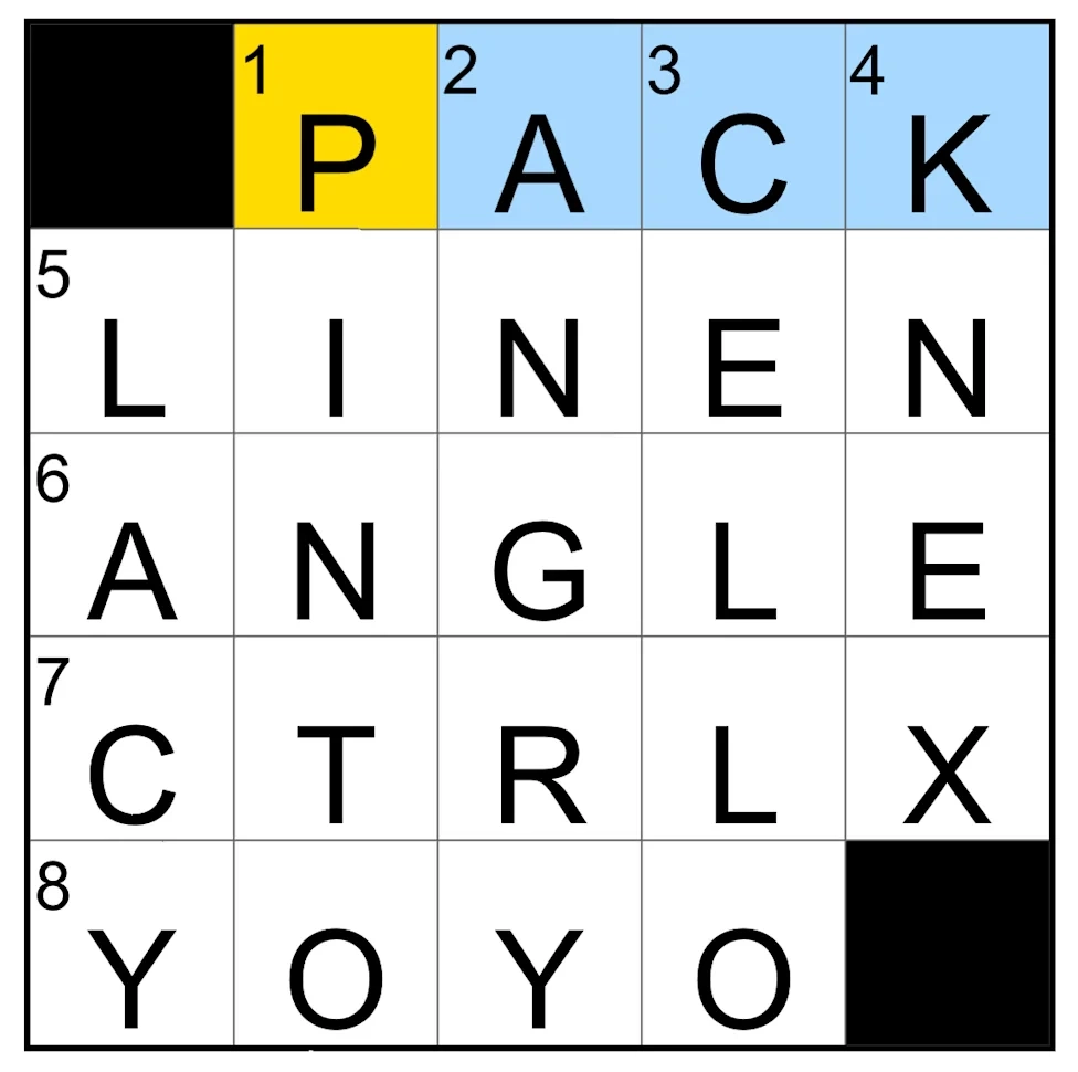 Today s NYT Mini Crossword Answers For Sunday March 29 Today s NYT Mini Crossword Answers For Sunday March 29