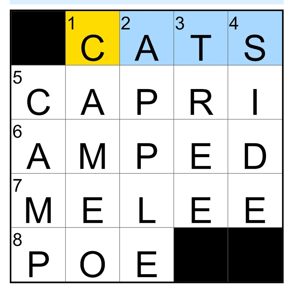 Today s NYT Mini Crossword Answers For Wednesday April 29