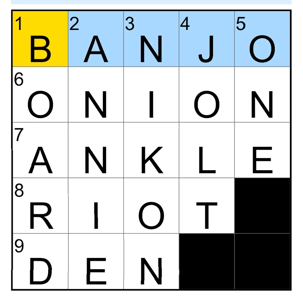 Today s NYT Mini Crossword Answers For Wednesday March 25