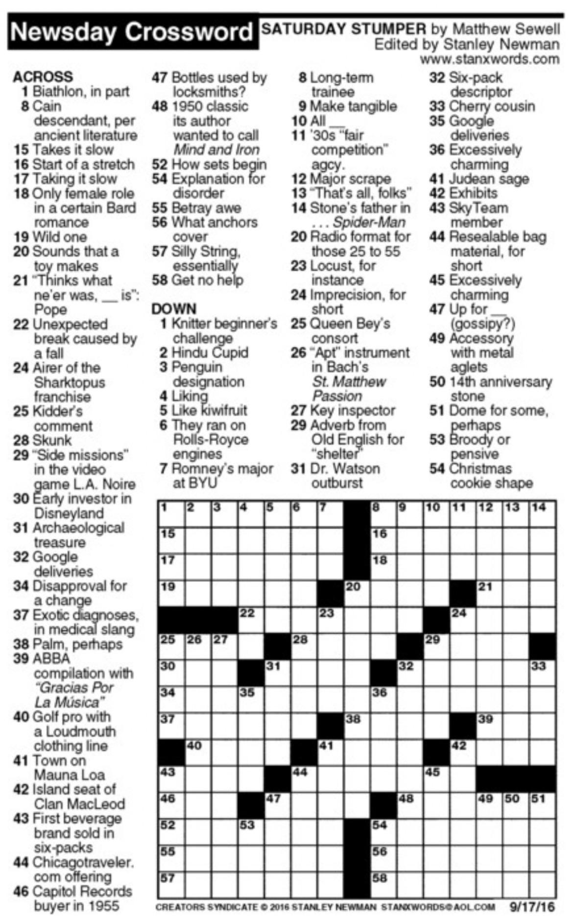 Took An Hour To Complete This Tried And Tried To Find Some Clue Or Answer To Nitpick But Could Not An Exemplary Puzzle R crossword Took An Hour To Complete This Tried And Tried To Find Some Clue Or Answer To Nitpick But Could Not An Exemplary Puzzle R crossword