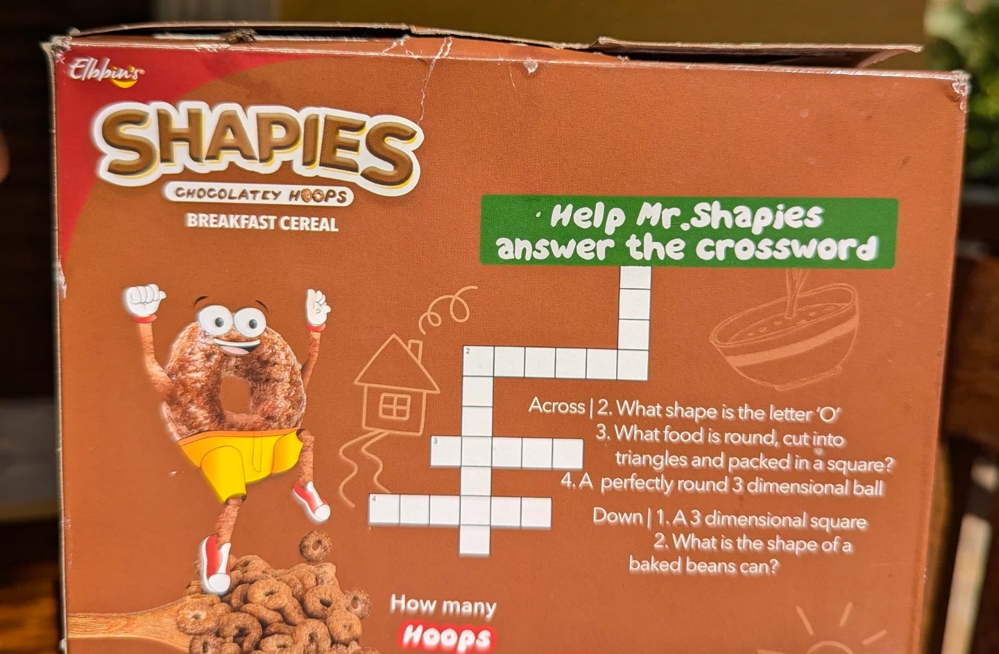 Totally Stumped By A Cereal Box R puzzles