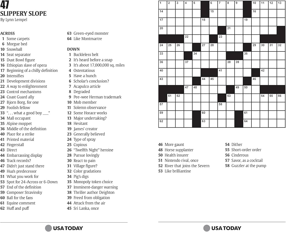 USA TODAY Crossword 200 Puzzles From The Nation s No 1 Newspaper USA Today Puzzles Volume 2 USA TODAY 9780740770326 Amazon Books