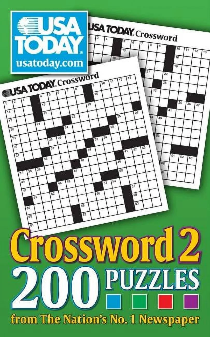 USA Today Puzzles Crossword 200 Book 17 Paperback Walmart