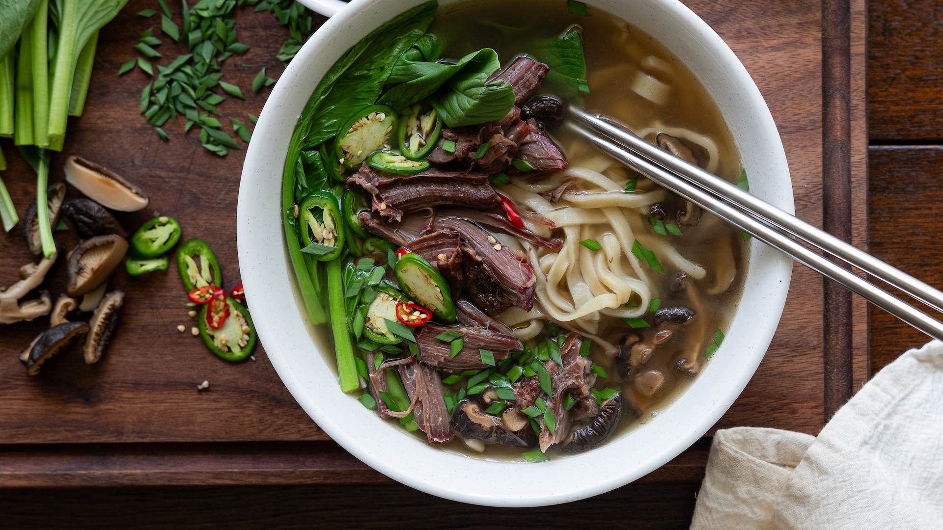 Venison Ramen Wild Whole