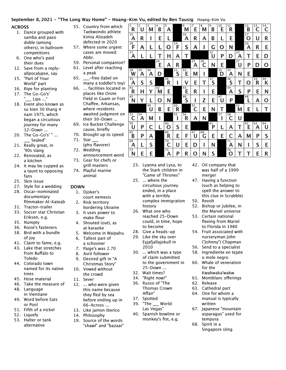 View The Solution The New York Times