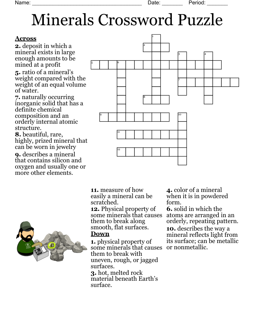 Week 1 Introduction To Waste Crossword WordMint Week 1 Introduction To Waste Crossword WordMint