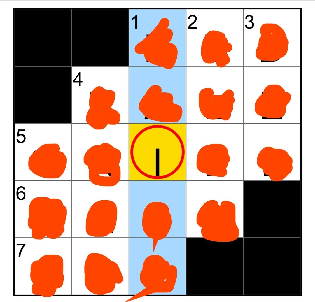 What Does The Red Circle In The Middle Of The Mini Crossword Mean R NYTCrossword