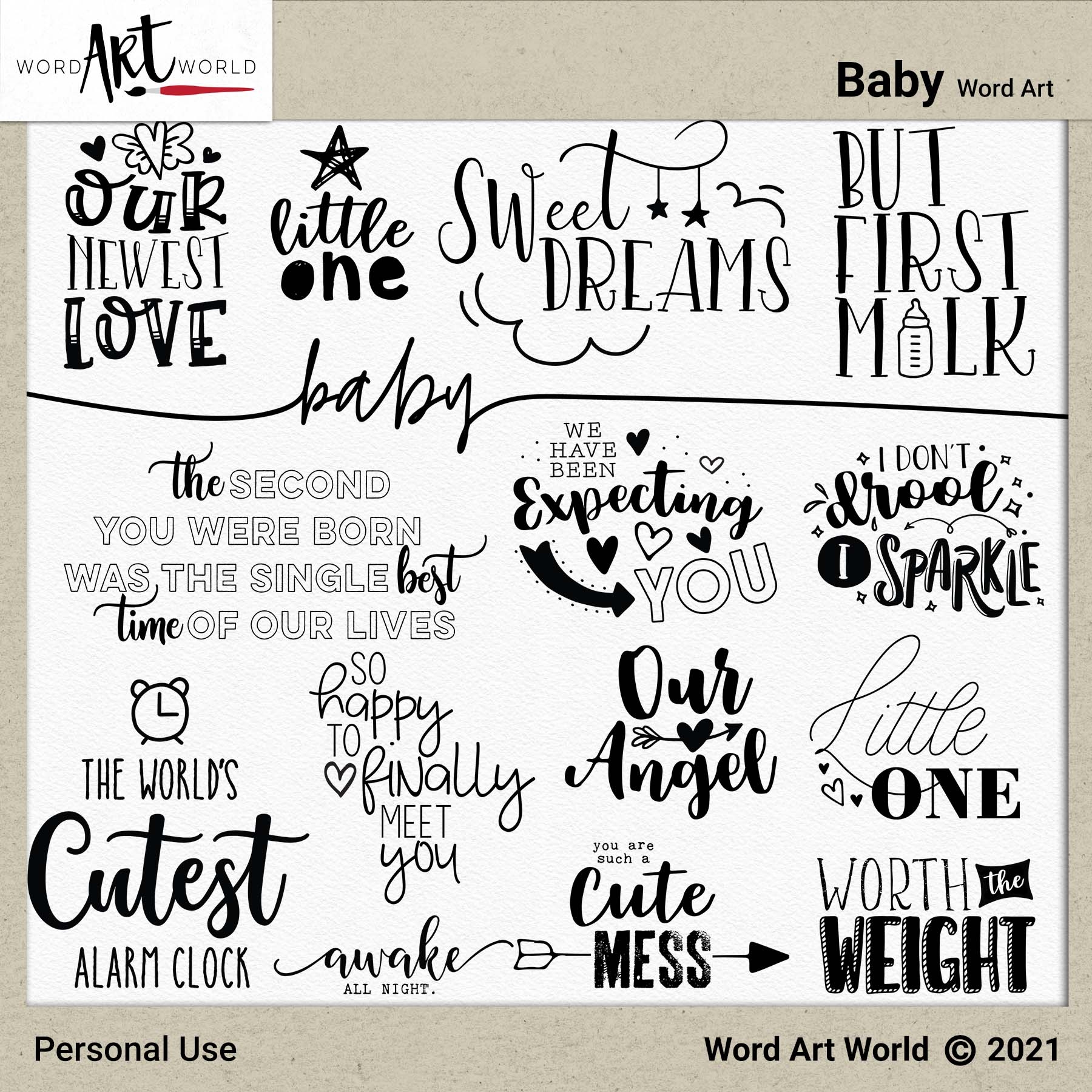 Word Art World High Quality Digital Scrapbooking Designs Word Art World High Quality Digital Scrapbooking Designs